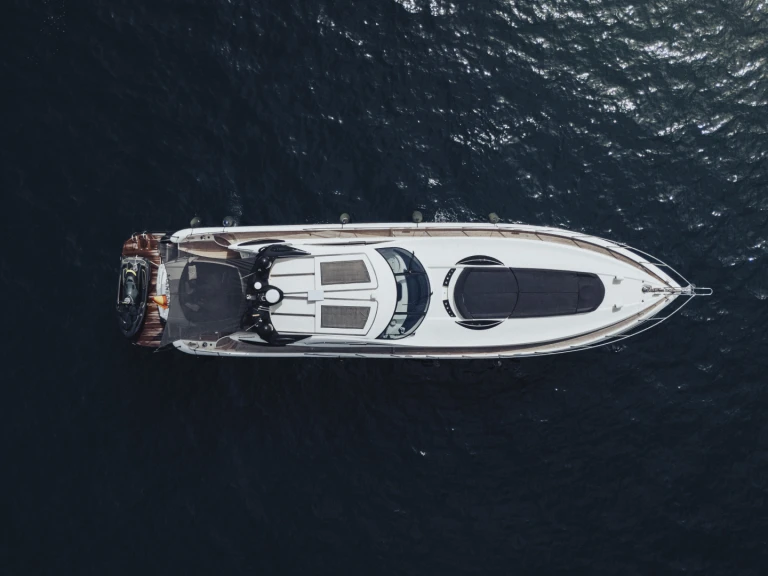 Bareboat Rental Luxury Yacht Sunseeker with a boat licence