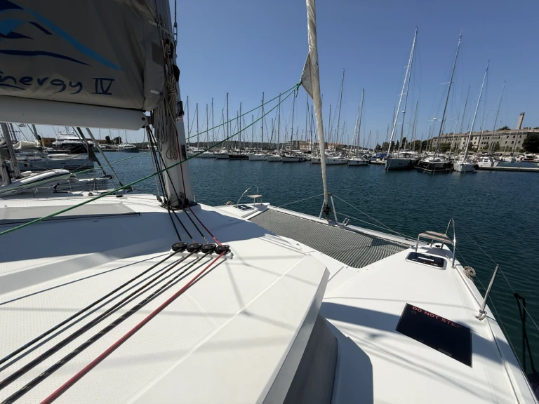 Bareboat Rental Catamaran Fountaine Pajot with a boat licence