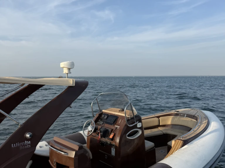 RIB rental in Arcachon - Wimbi Boats W9