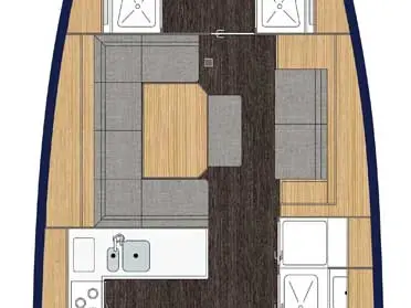 Sailboat for rent Gouvia at the best price