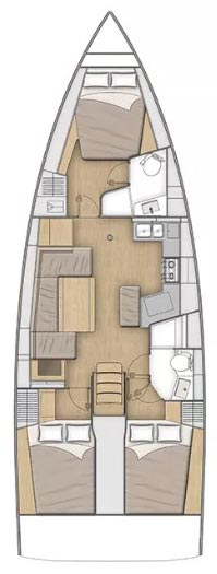 Yacht charter Biograd na Moru cheap Oceanis 40.1 Electric