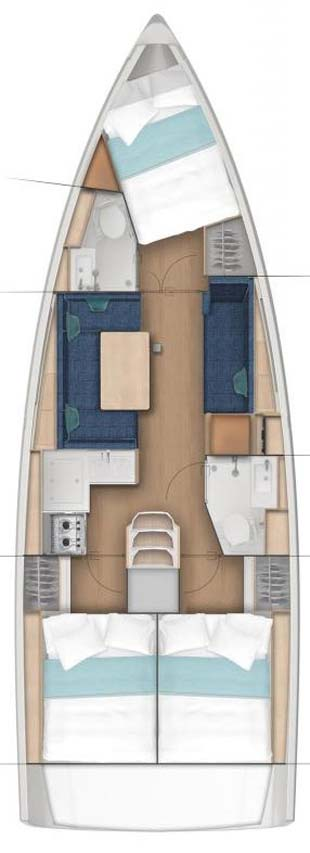 Jeanneau Sun Odyssey 380 charter bareboat or captained in  Gouvia