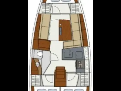 Sailboat rental in Lefkáda - Hanse Hanse 345