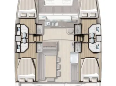Catamaran rental with or without captain Bali Trogir