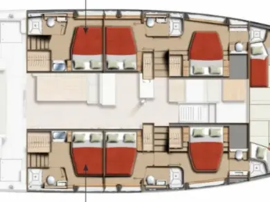 Rent a Bali Bali 5.2 - 6 + 2 cab. Lefkáda