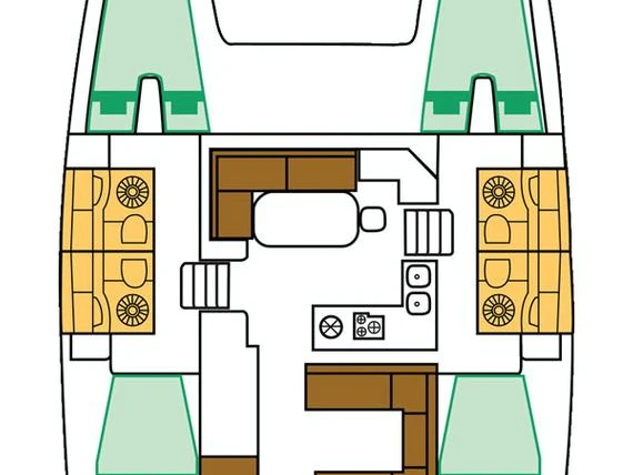 Catamaran for rent Alimos at the best price