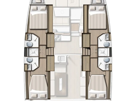 Yacht charter Préveza cheap Bali 4.2