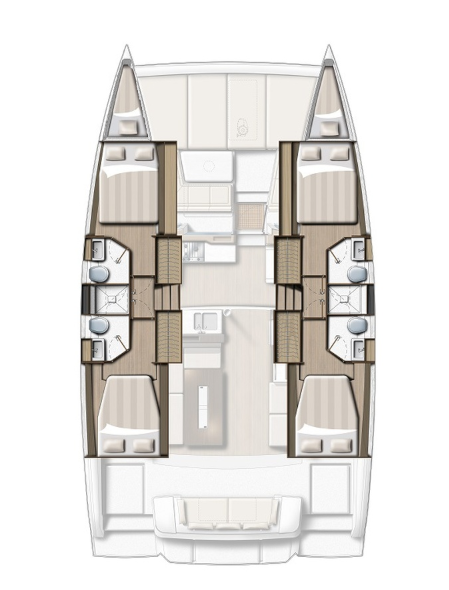 Yacht charter Préveza cheap Bali 4.2