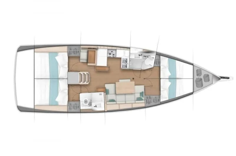 Rent a Jeanneau Sun Odyssey 440 Bodrum