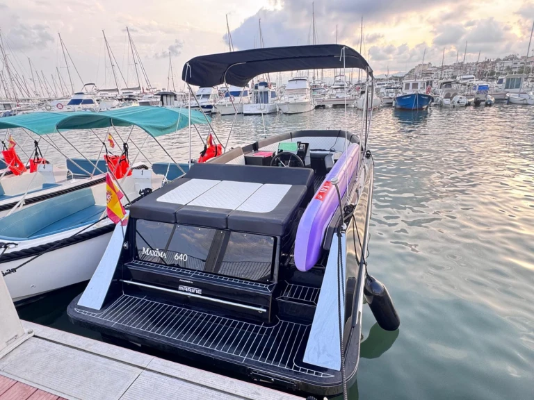 Maxima Boats 640 charter bareboat or captained in  Cambrils