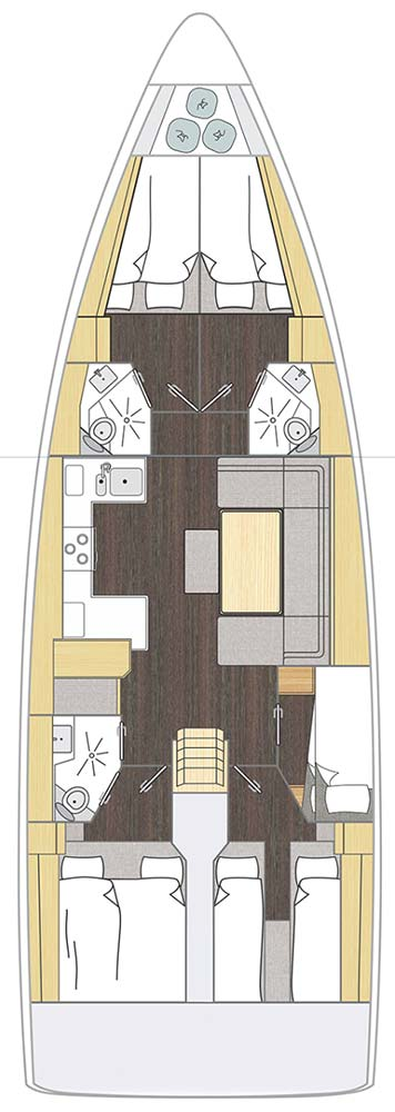 Sailboat rental with or without captain Bavaria Biograd na Moru