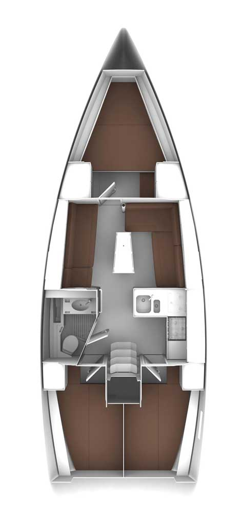 Sailboat for rent Jezera at the best price