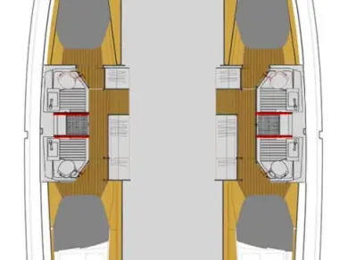 Boat rental Fountaine Pajot Astrea 42 in Trogir on Samboat