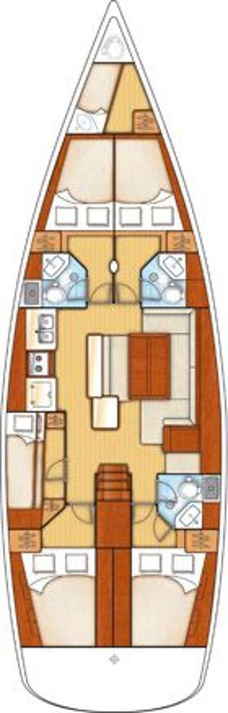 Boat rental Bénéteau Oceanis 50 Family in Pula on Samboat