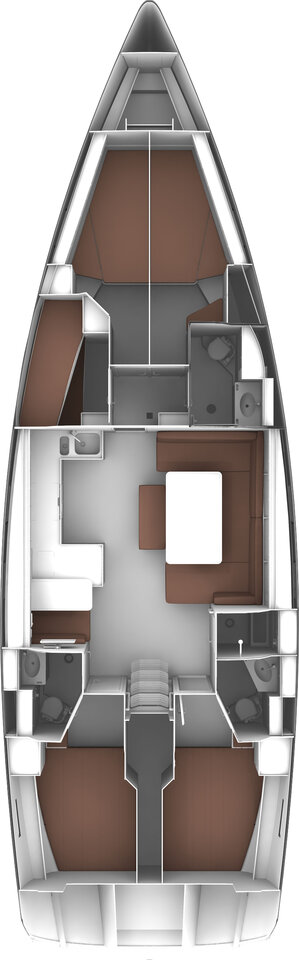 Bareboat Rental Sailboat Bavaria with a boat licence