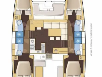 Catamaran rental in Palma de Mallorca - Lagoon Lagoon 450