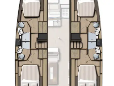 Yacht charter Eden Island cheap Bali 4.4