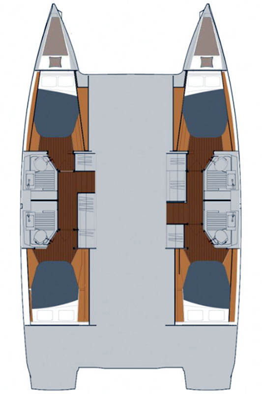 Fountaine Pajot Astrea 42 charter bareboat or captained in  Road Town