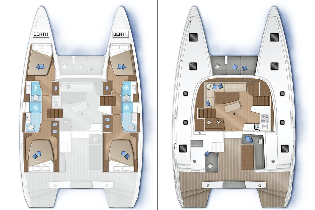 Lagoon Lagoon 42 charter bareboat or captained in  Palma de Mallorca
