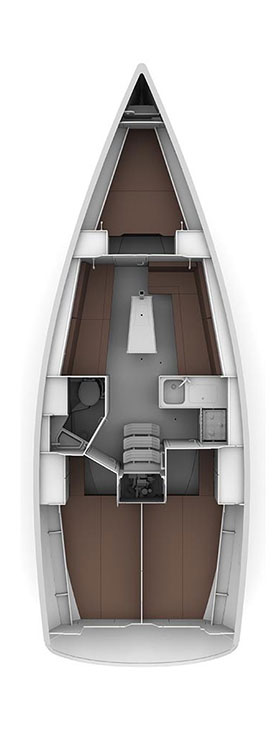Sailboat rental with or without captain Bavaria Split