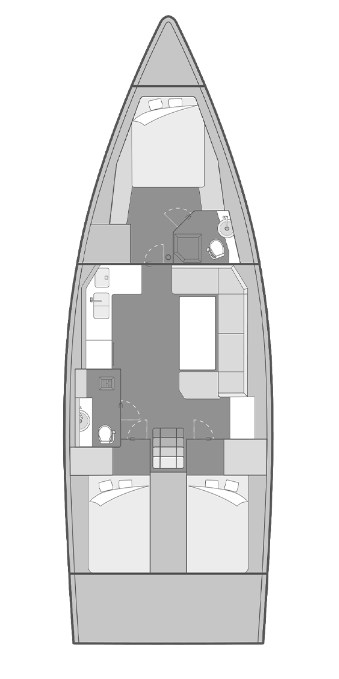 Bareboat Rental Sailboat Elan with a boat licence