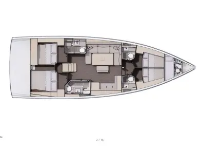Sailboat rental in Kos - Dufour Dufour 470