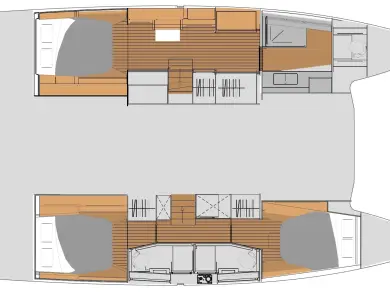 Boat rental Fountaine Pajot Elba 45 in Rhodes (City) on Samboat