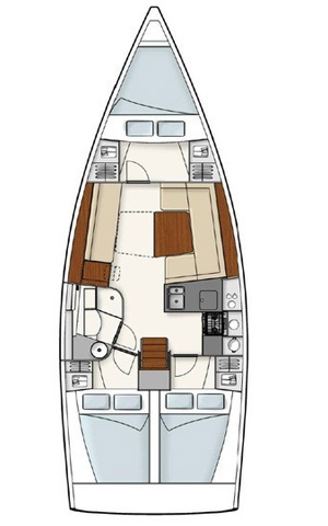 Sailboat rental in Lávrio - Hanse Hanse 385