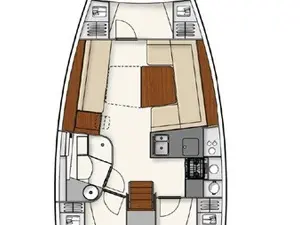 Sailboat rental in Lávrio - Hanse Hanse 385