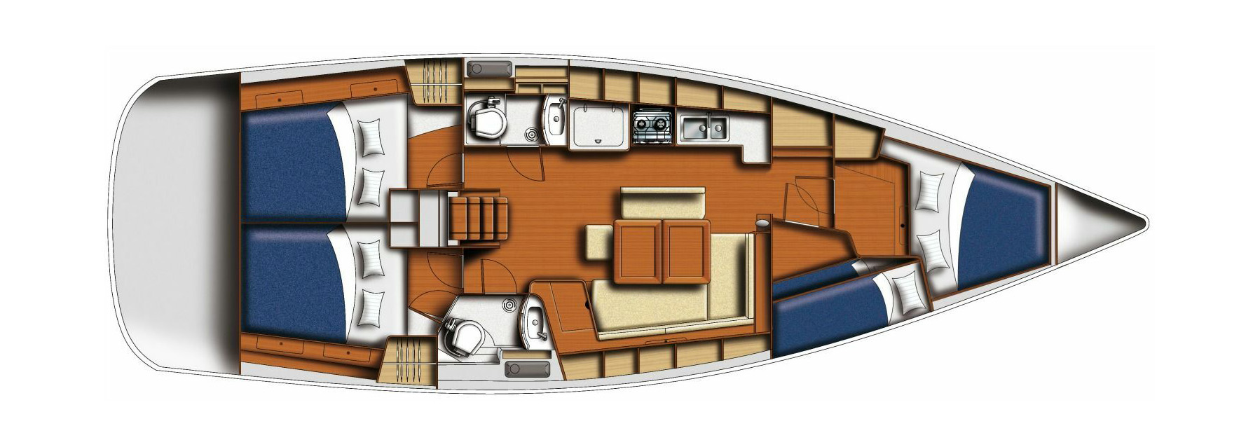 Yacht charter Deme of Volos cheap Oceanis 43