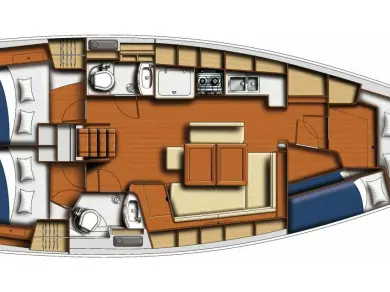 Yacht charter Deme of Volos cheap Oceanis 43