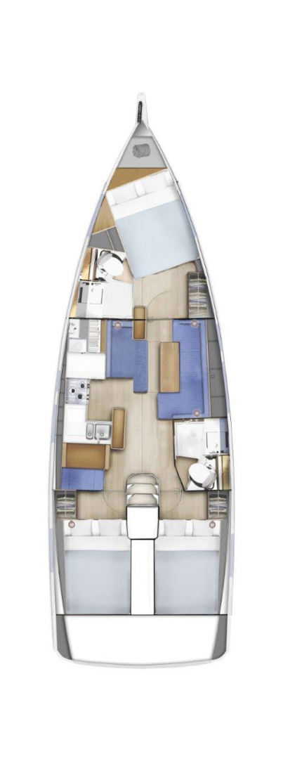 Sailboat rental in Deme of Volos - Jeanneau Sun Odyssey 410