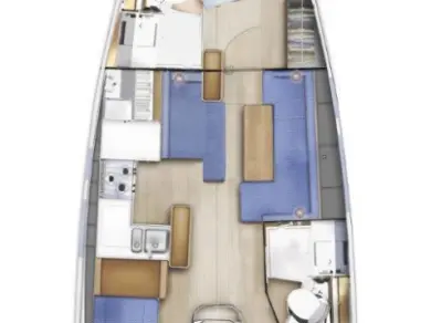 Sailboat rental in Deme of Volos - Jeanneau Sun Odyssey 410
