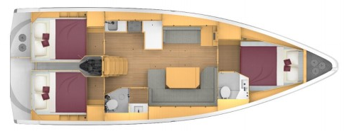 Sailboat for rent Sukošan at the best price