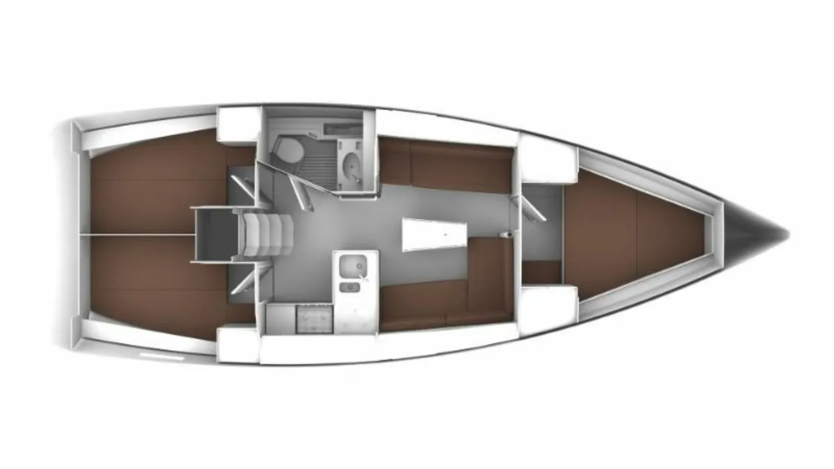 Yacht charter Sukošan cheap Cruiser 37