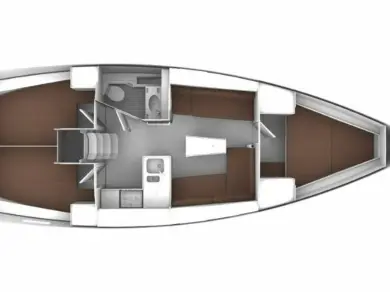 Yacht charter Sukošan cheap Cruiser 37
