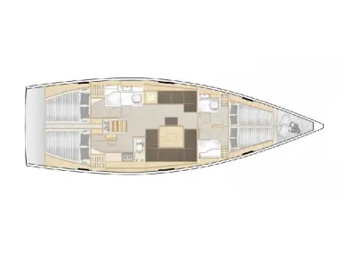Sailboat rental in Sukošan - Hanse Hanse 458
