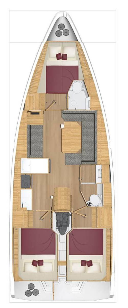 Yacht charter Split cheap Bavaria C38