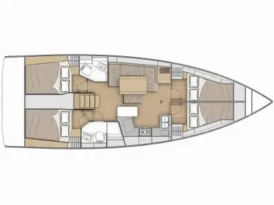 Boat rental Bénéteau Oceanis 40.1 in Split on Samboat