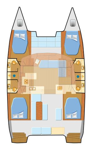 Boat rental Fountaine Pajot Astrea 42 in Rogoznica on Samboat