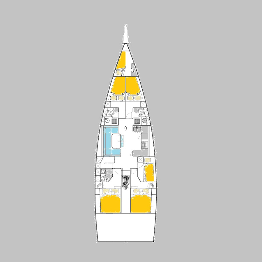 Sailboat for rent Biograd na Moru at the best price