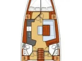 Sailboat rental in Split - Bénéteau Oceanis 45
