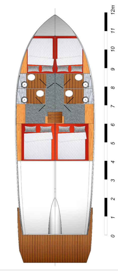 Cobra Yachts Seamaster 45 charter bareboat or captained in  Sukošan
