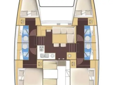 Catamaran rental in Alimos - Lagoon Lagoon 40
