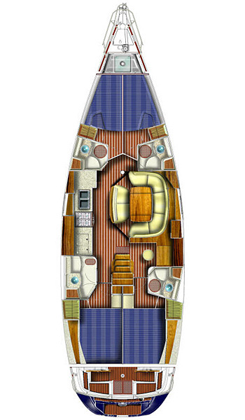 Yacht charter Lefkáda cheap Sun Odyssey 49