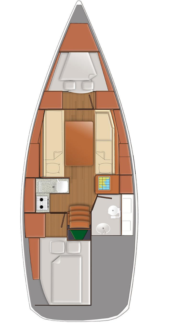 Sailboat rental in Pula - Jeanneau Sun Odyssey 319