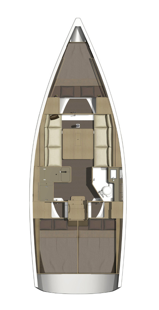 Boat rental Dufour Dufour 350 Grand Large in Sukošan on Samboat