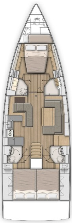 Bénéteau Oceanis 51.1 charter bareboat or captained in  Sukošan