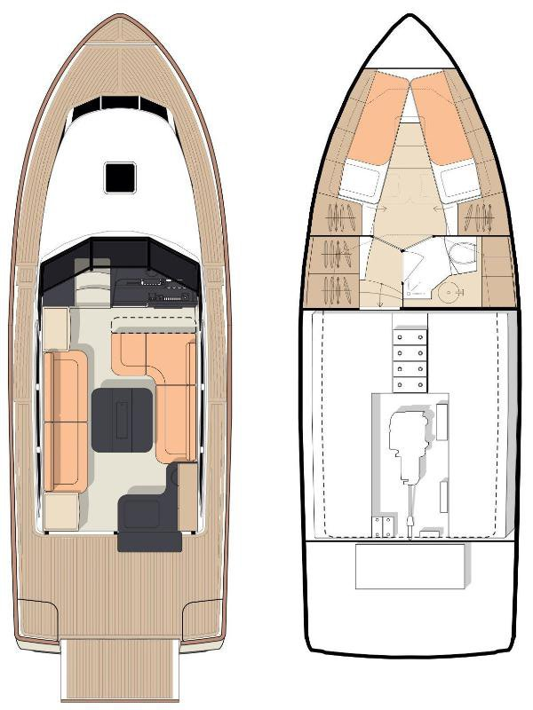 Luxury Yacht rental in Punat - Greenline Yachts Greenline 33