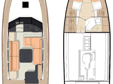 Luxury Yacht rental in Punat - Greenline Yachts Greenline 33